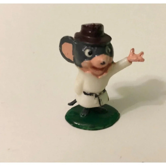 Vintage Marx Tinykins Hanna Barbera Blabber Mouse Miniature Figure Hand Painted - Picture 9 of 11